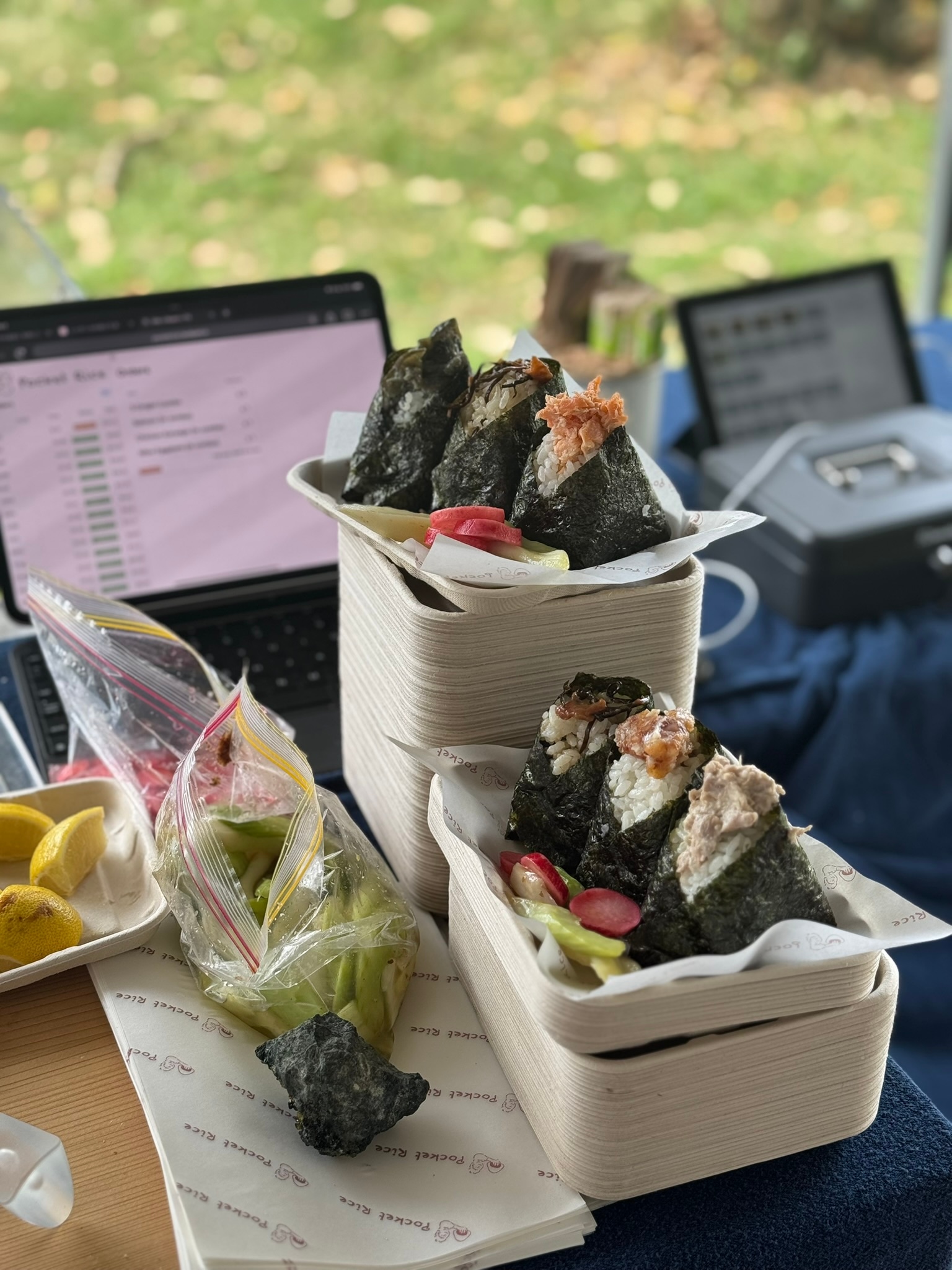 Ongiri at the market stall